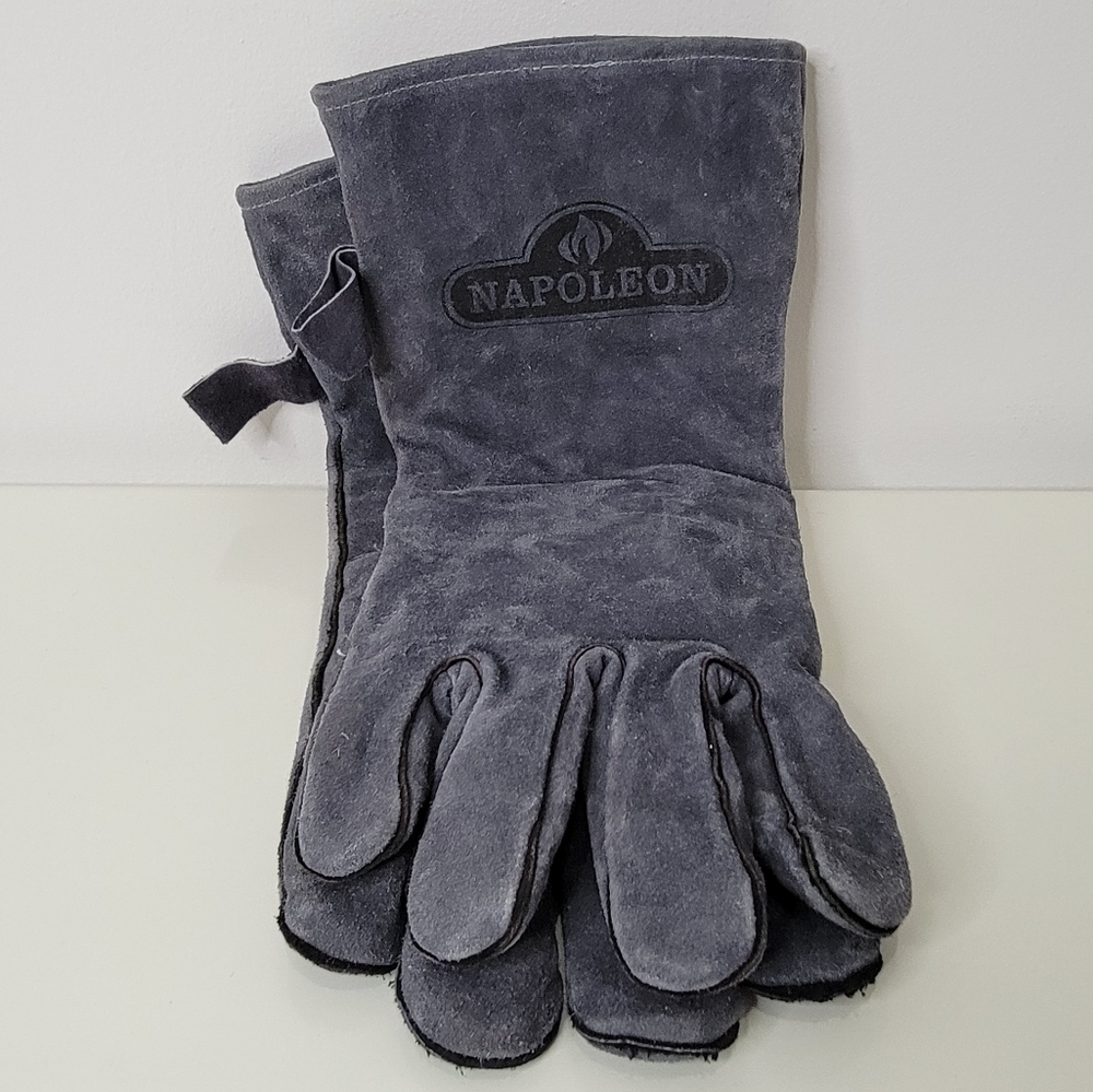 Napoleon Genuine Leather BBQ heat resistant gloves